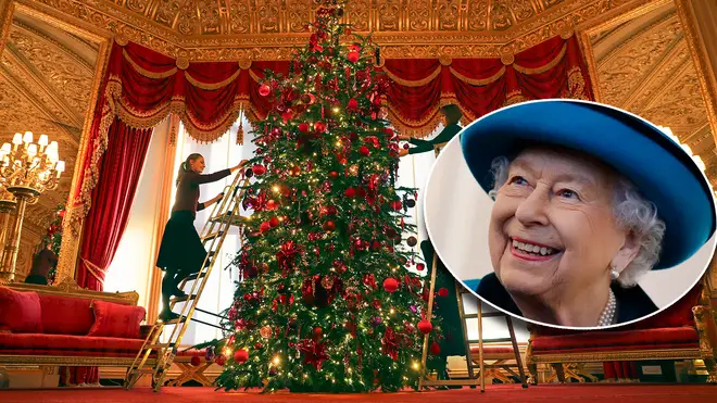 The Queen goes all out at Christmas