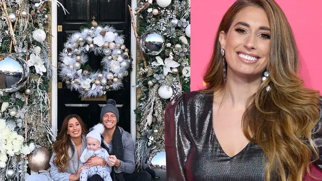 Stacey Solomon reveals amazing Christmas door decorations