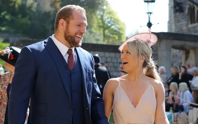 The pair attended the Duke and Duchess of Sussex's wedding