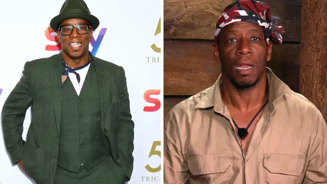 Ian Wright has struggled with the lack of food in camp, and now looks so different