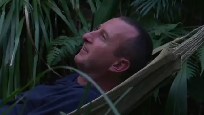 Andy is sitting comfortably with his I'm A Celeb pay out