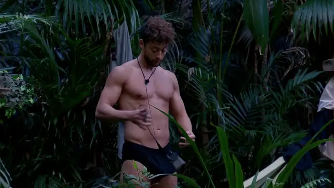 Many campmates noted that Myles had lost weight since entering the jungle