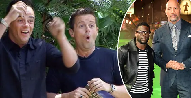 The Rock and Kevin Hart are set to enter I'm A Celeb