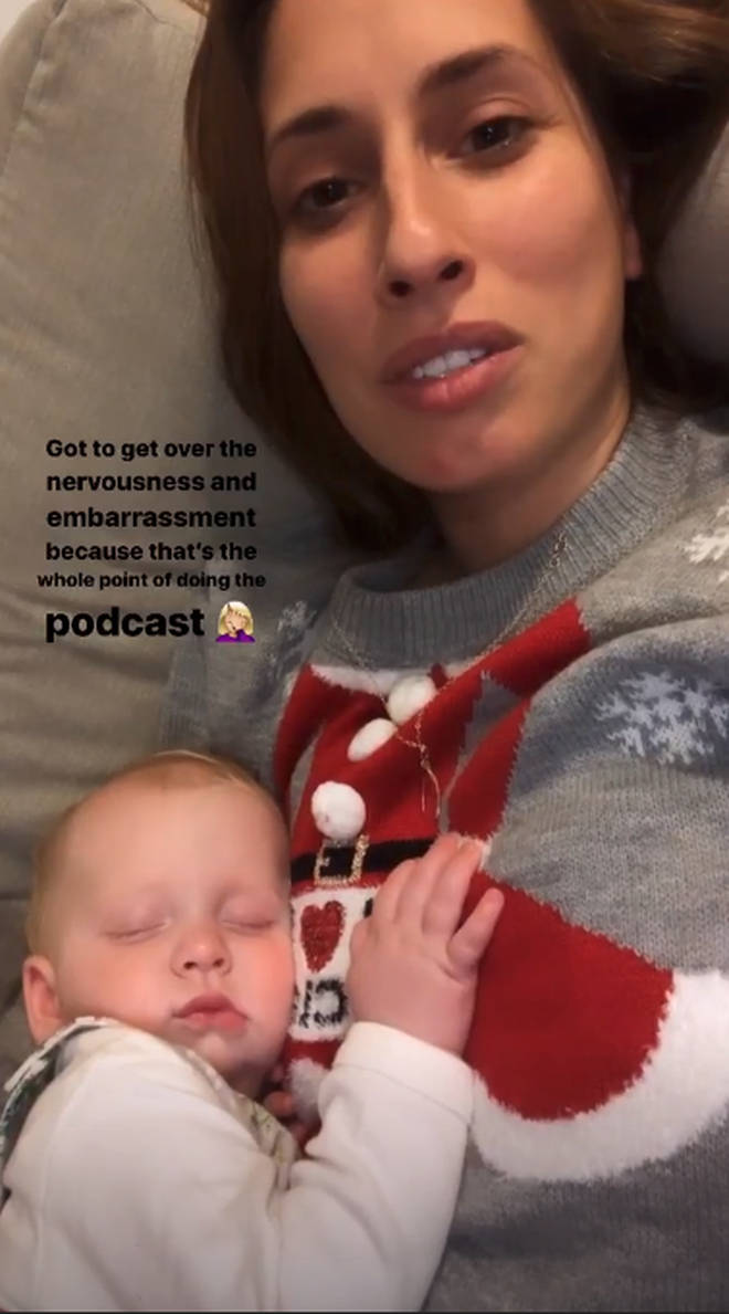 Stacey has opened up about her parenting struggles