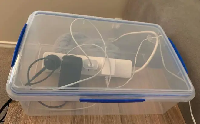A parent has suggested putting chargers in a box