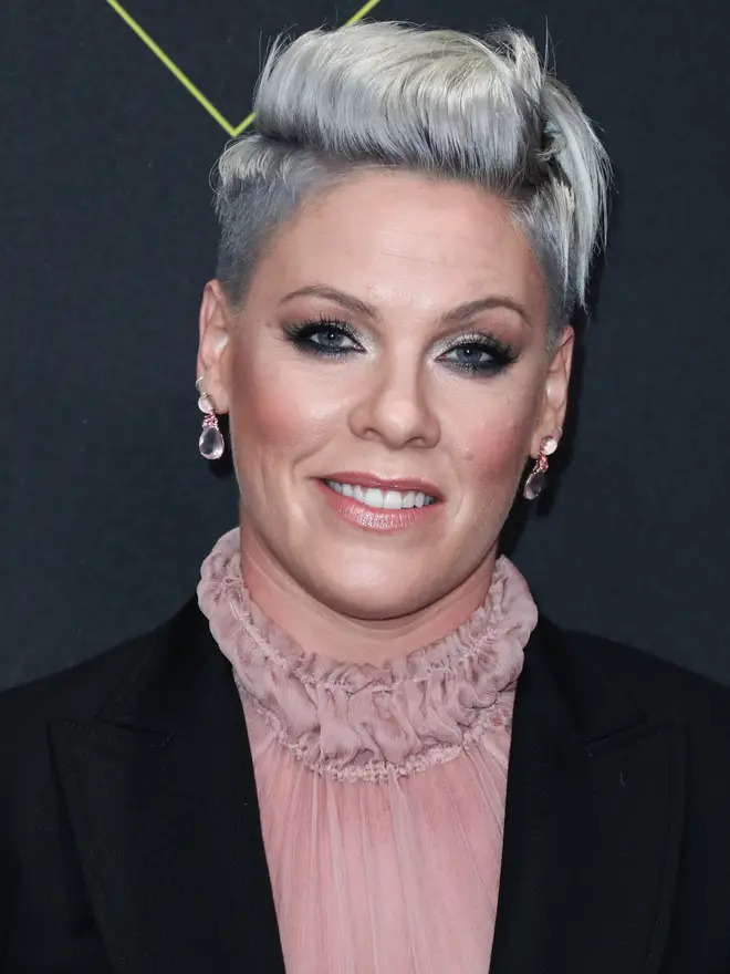 Pink said goodbye to her iconic quiff do