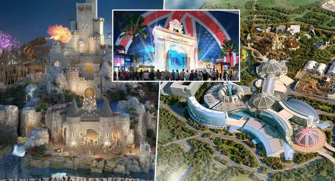 The plans for Disneyland UK have been revealed