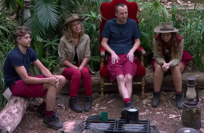 Kate leaves Roman, Andy and Jacqueline to compete for the 2019 jungle crown.