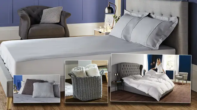 Make your bedroom a sanctuary with Aldi's luxurious White Collection