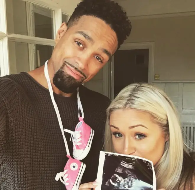 Ashley Banjo previously opened up about their struggles to conceive their first baby