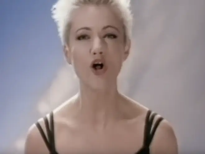 Marie in the music video for Joyride, released in 1991