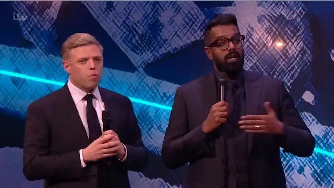 Rob Beckett and Romesh Ranganathan hosted the Royal Variety