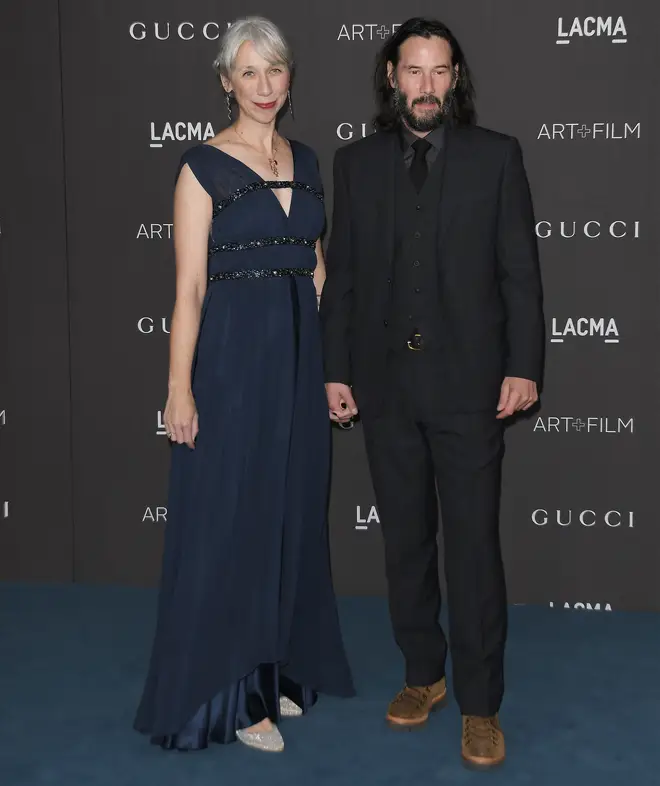 Keanu and Alexandra made their red carpet debut in LA last month