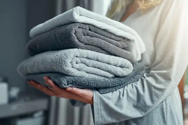 The study found that 90 per cent of towels are contaminated with faecal bacteria