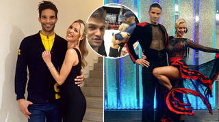 David James has been spotted getting cosy with his former Strictly partner