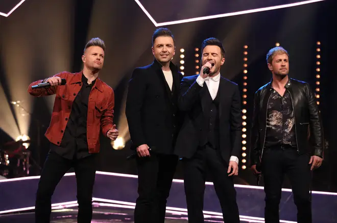 Shane Filan and his Westlife bandmates