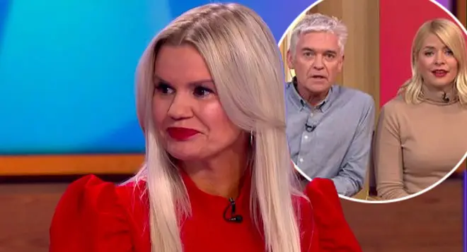 Kerry Katona has accused Phillip Schofield of 'double standards'