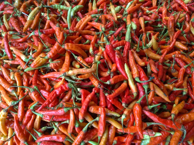 chilis could reduce risk of early death, it has been claimed (stock image)