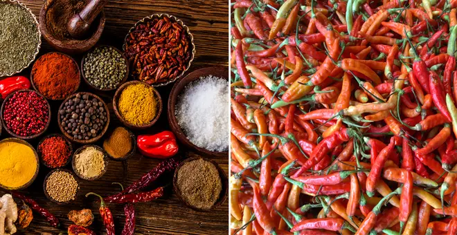 It's been claimed that spicy food could reduce risk of early death (stock images)