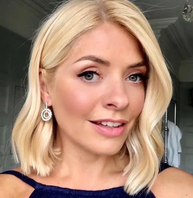 Holly Willoughby has been a blonde since her career took off