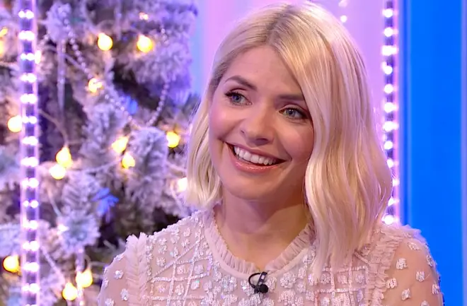 Holly Willoughby looked shocked at the question, before she knew where Patrick was heading with the query