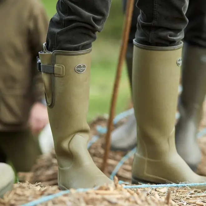 The high quality wellies are great for a man who loves spending time outdoors