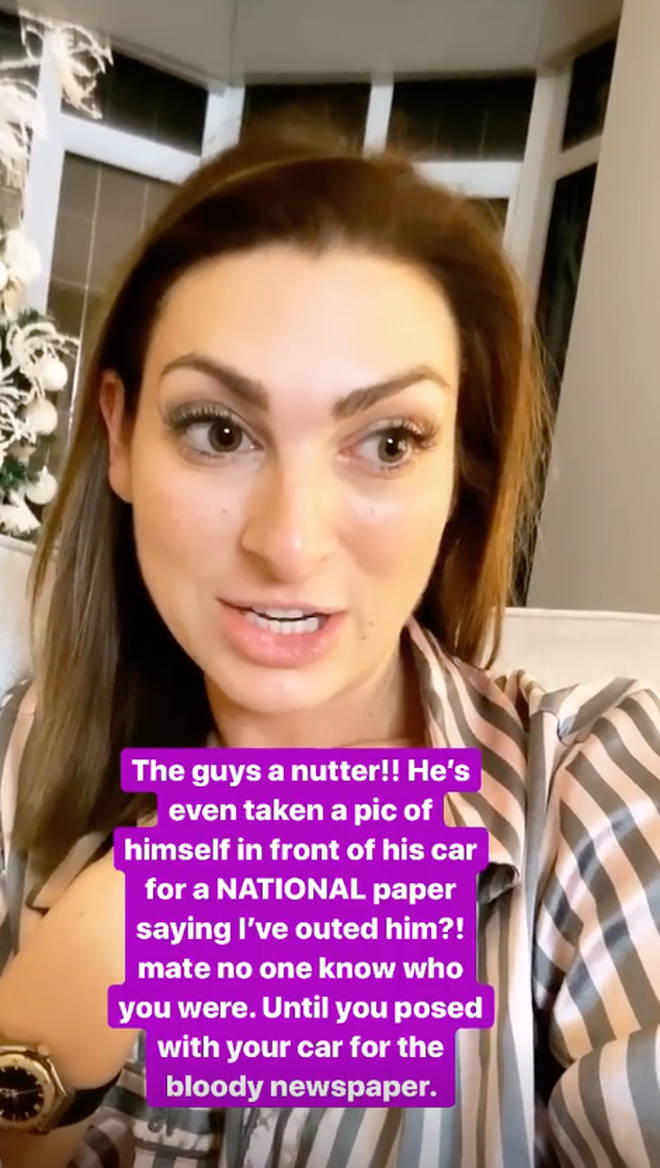 Luisa Zissman was furious with the man who said he was "frightened"