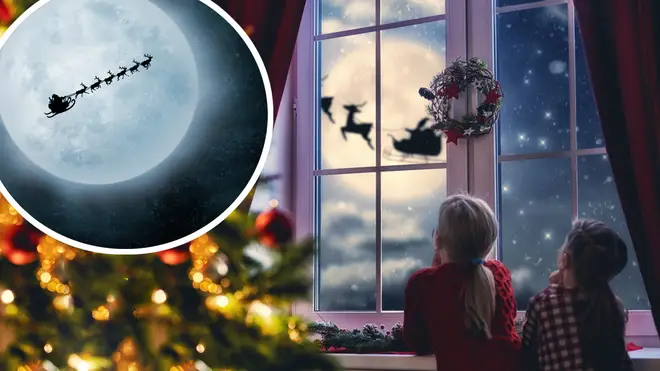 Try spotting Santa on his sleigh this Christmas Eve