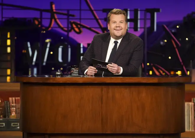 James Corden presents The Late Late Show in the States.