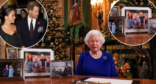 The Queen has been selective over her photo choices this year