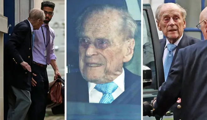 The Duke of Edinburgh was released from hospital