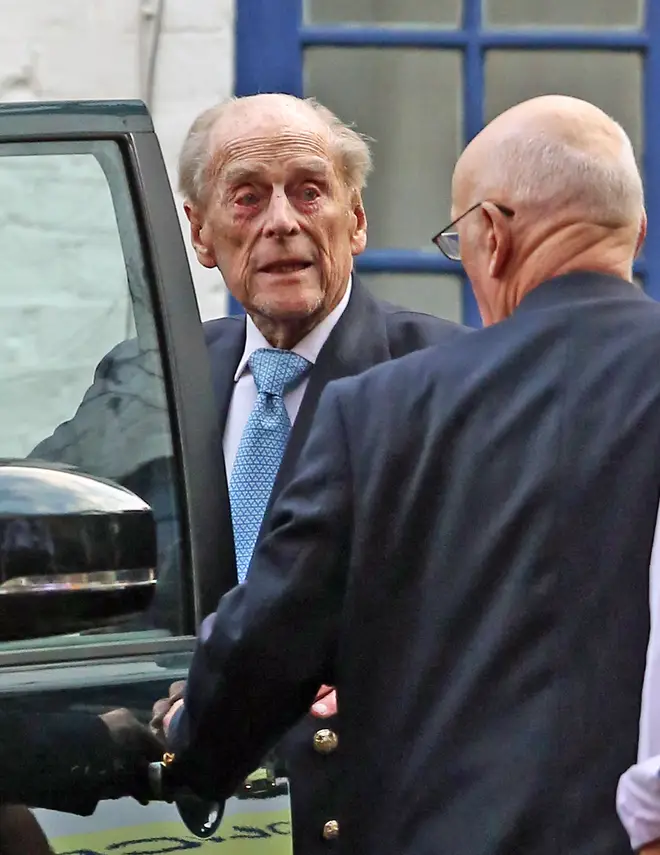 Prince Philip, 98, was admitted to a London hospital on Friday 20th December