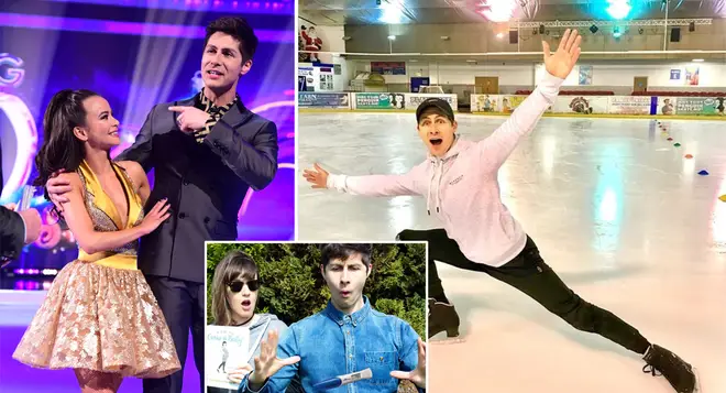 Ben Hanlin is competing in this year's Dancing On Ice