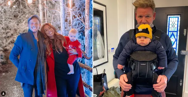 A number of celebrities welcomed babies this year