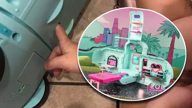 Children have been getting their fingers trapped in a hole at the bottom of the Glamper van toy