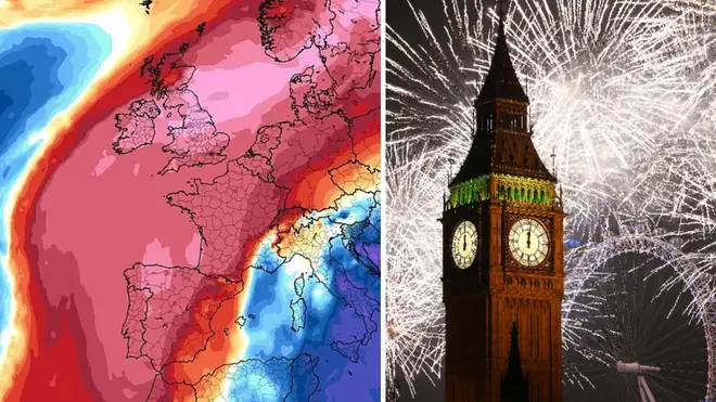 The UK is set for the warmest New Year's Eve in 178 years.