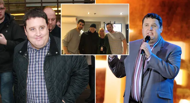 Peter Kay has been pictured for the first time in eight months
