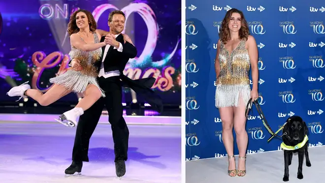 Libby Clegg is the first blind contestant on Dancing On Ice