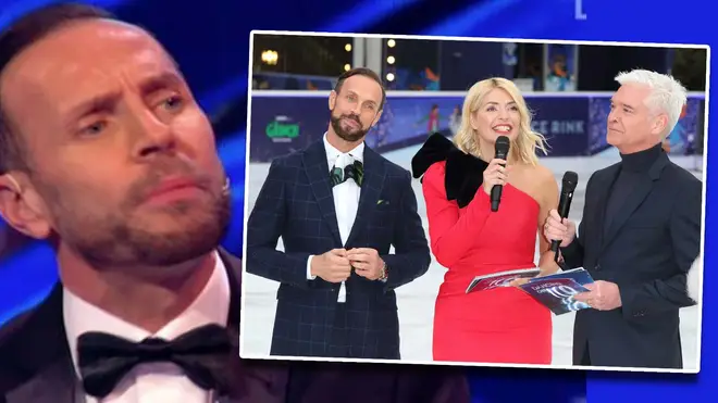 Jason Gardiner has said that he hasn't even received a message from his former Dancing On Ice co-stars