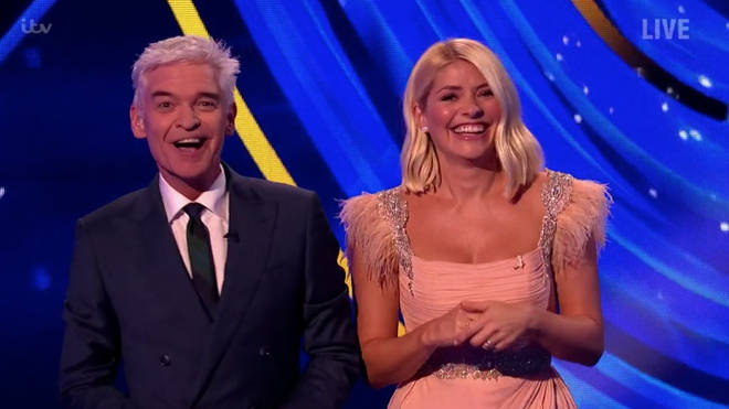 Phillip Schofield's co-star stunned in the coral number