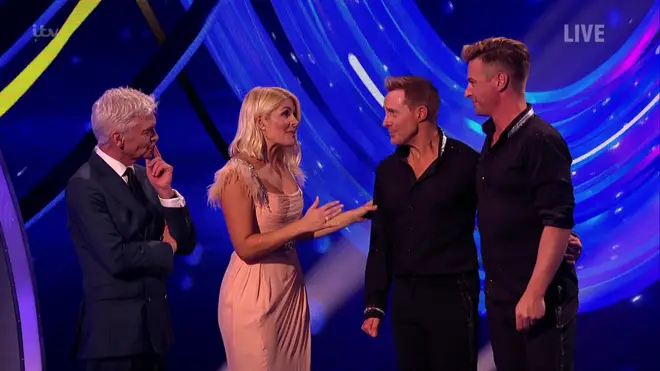 Holly also gushed about their performance