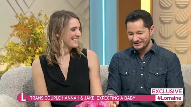 The couple thanked Lorraine during their interview today