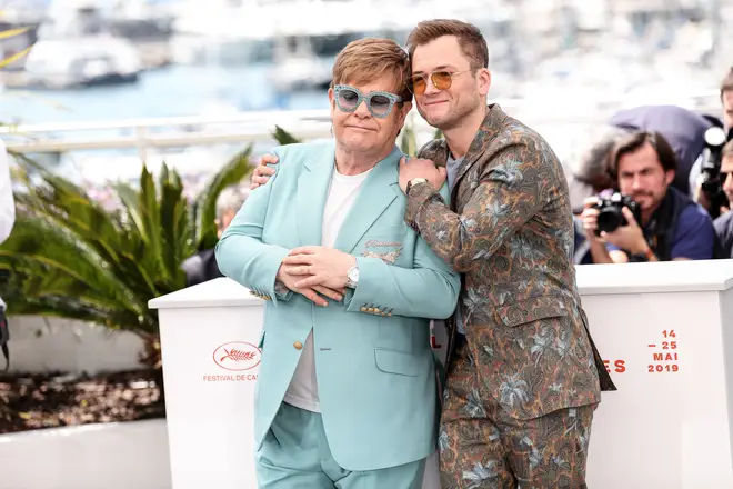The pair are great friends and have been close since Taron's casting