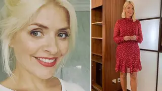 Holly Willoughby looks amazing in her This Morning dress