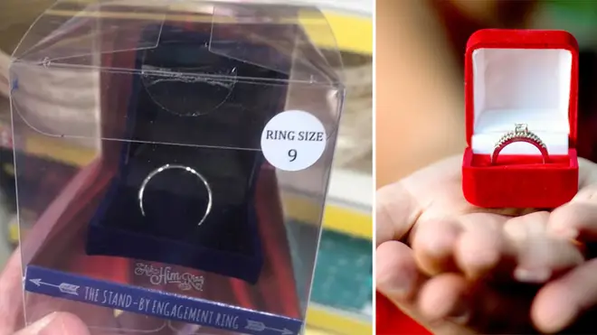 Poundland is selling engagement rings