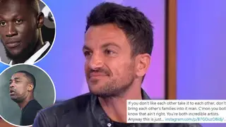 Peter Andre has come under fire