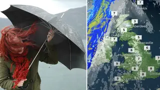 Severe wind and rain is set to hit the UK