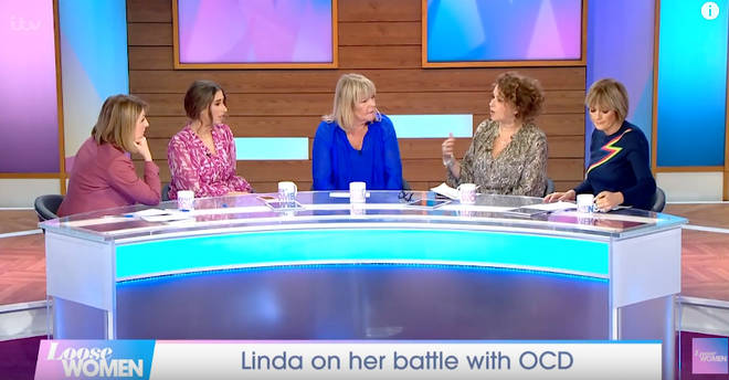 The Loose Women panel admitted they were concerned about her during a drip to Ibiza
