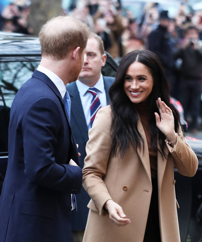 Meghan and Harry attended the secret engagement a day before their announcement