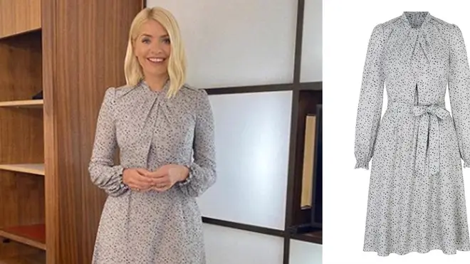Holly looks amazing in this £195 dress